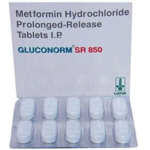 GLUCONORM SR 850 ENDOCRINE CV Pharmacy
