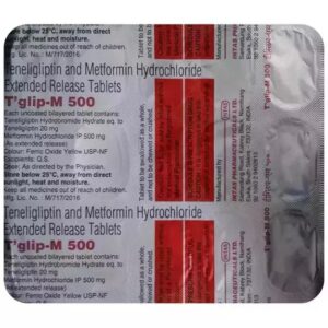 T GLIP-M 500 TAB ANTIHYPERLIPIDEMICS CV Pharmacy