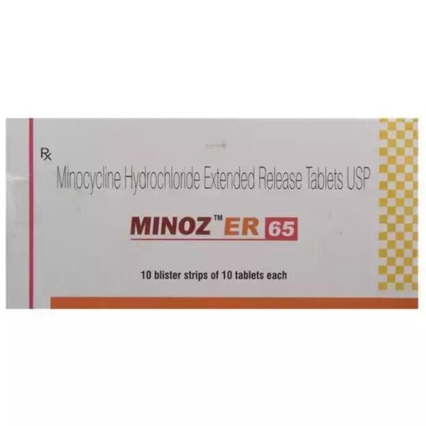 MINOZ ER 65MG TAB Medicines CV Pharmacy 2