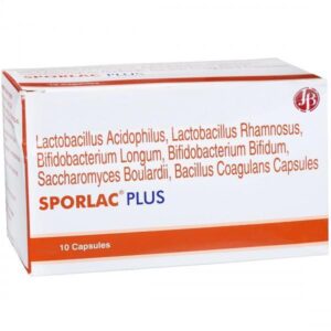 SPORLAC PLUS CAP ANTIDIARRHOEALS CV Pharmacy