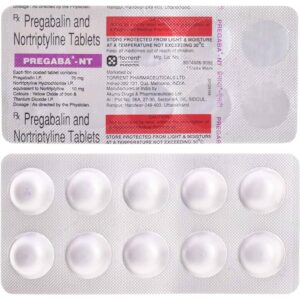 PREGABA-NT TAB CNS ACTING CV Pharmacy