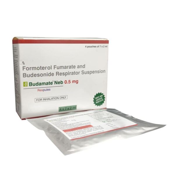 BUDAMATE NEB 0.5 RESPULES 5`S ANTIASTHAMATICS CV Pharmacy 2
