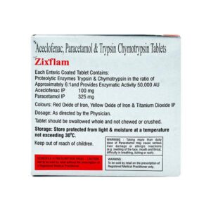 ZIXFLAM TAB Medicines CV Pharmacy