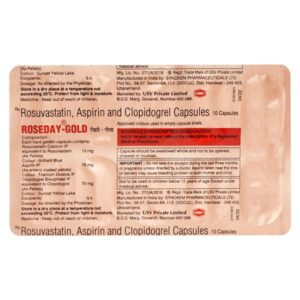 ROSEDAY GOLD 10 TAB ANTIHYPERLIPIDEMICS CV Pharmacy