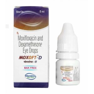 MOXOFT-D EYE DROPS Medicines CV Pharmacy