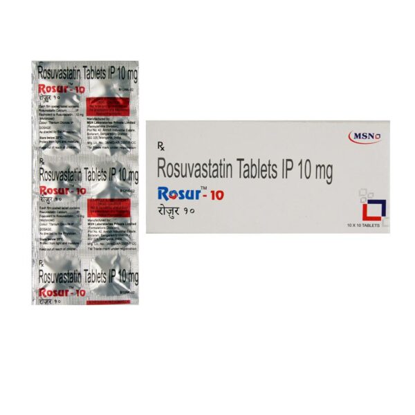 ROSUR 10MG TAB ANTIHYPERLIPIDEMICS CV Pharmacy 2