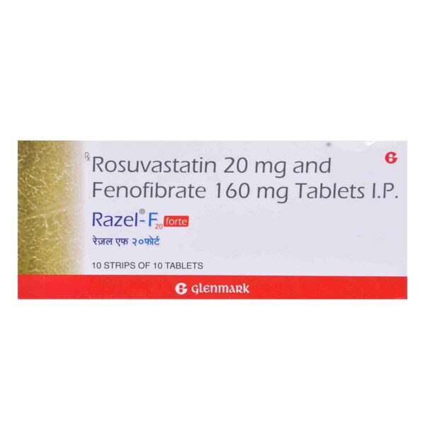 RAZEL-F 20 FORTE TAB ANTIHYPERLIPIDEMICS CV Pharmacy 2