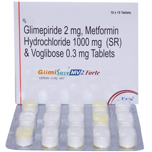 GLIMISAVE MV 2 FORTE TAB ENDOCRINE CV Pharmacy 2