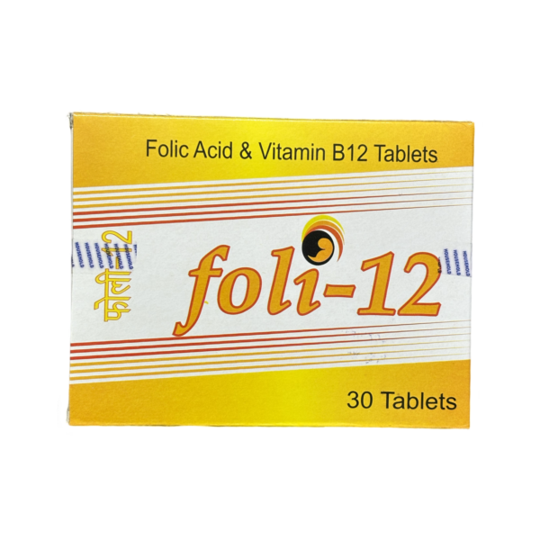 FOLI-12 TAB SUPPLEMENTS CV Pharmacy 2