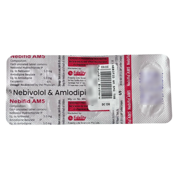 NEBIFID AM 5MG TAB BETA BLOCKER CV Pharmacy 2