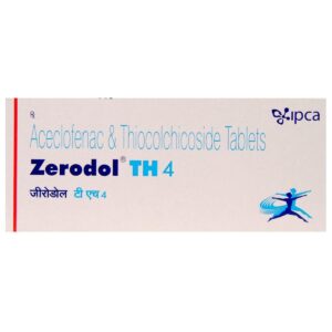 ZERODOL TH 4 TAB MUSCLE RELAXANTS CV Pharmacy