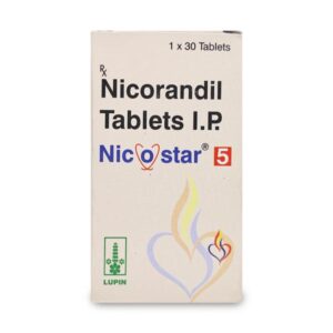 NICOSTAR 5 TAB 30`S CARDIOVASCULAR CV Pharmacy