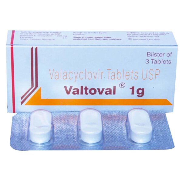 VALTOVAL 1000MG TAB ANTI-INFECTIVES CV Pharmacy 2