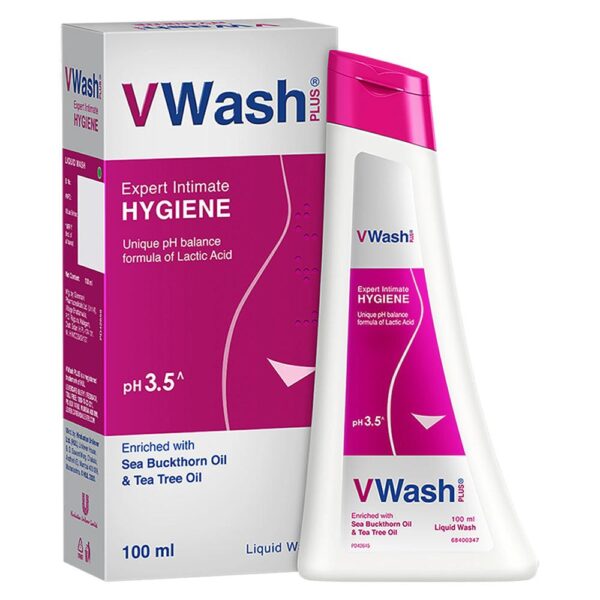 V-WASH PLUS 100ML INTIMATE HYGIENE CV Pharmacy 2