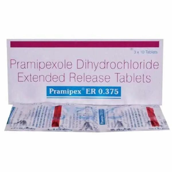 PRAMIPEX ER 0.375 ANTIPARKINSONIAN CV Pharmacy 2