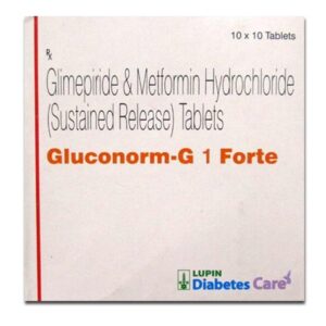 GLUCONORM-G1 FORTE TAB ENDOCRINE CV Pharmacy