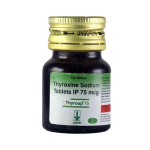 THYROUP 75MCG TAB 100`S ENDOCRINE CV Pharmacy