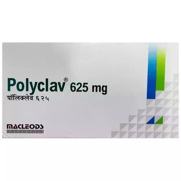 POLYCLAV 625MG TAB ANTI-INFECTIVES CV Pharmacy