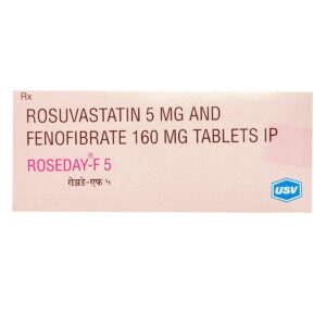 ROSEDAY F 5 TAB ANTIHYPERLIPIDEMICS CV Pharmacy