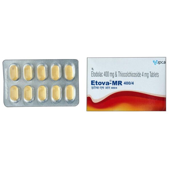 ETOVA-MR 400/4 MG TAB MUSCLE RELAXANTS CV Pharmacy