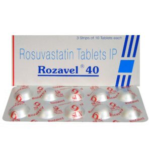 ROZAVEL 40MG ANTIHYPERLIPIDEMICS CV Pharmacy