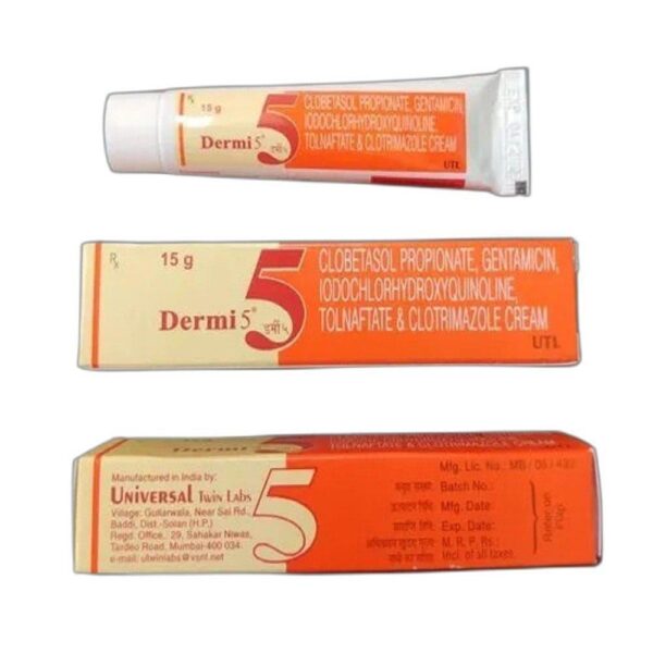 DERMI 5 CREAM ANTI-INFECTIVES CV Pharmacy