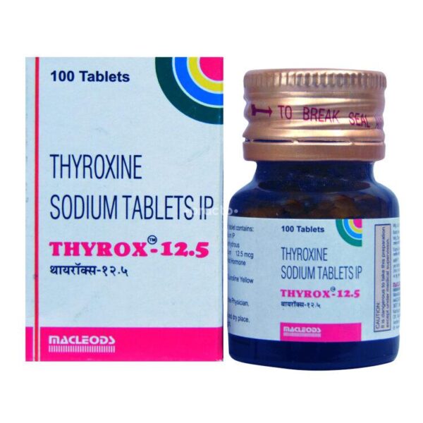 THYROX 12.5MCG TAB ENDOCRINE CV Pharmacy 2