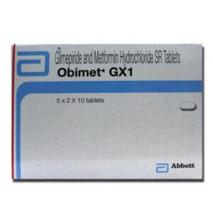 OBIMET GX 1MG TAB ENDOCRINE CV Pharmacy