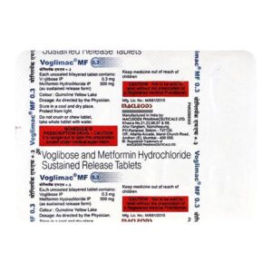 VOGLIMAC MF 0.3MG TAB Medicines CV Pharmacy