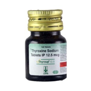 THYROUP 12.5MCG TAB 50`S ENDOCRINE CV Pharmacy