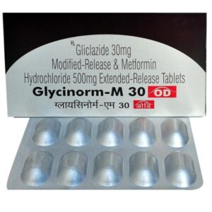 GLYCINORM-M OD 30 TAB ENDOCRINE CV Pharmacy