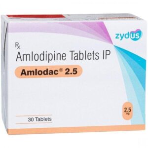AMLODAC 2.5MG TAB CALCIUM CHANNEL BLOCKERS CV Pharmacy