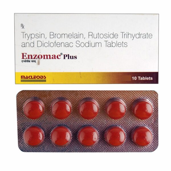 ENZOMAC PLUS TAB ANTI INFLAMMATORY ENZYMES CV Pharmacy