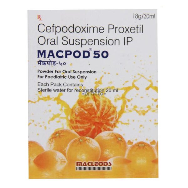 MACPOD 50 DRY SYP 30ML ANTI-INFECTIVES CV Pharmacy