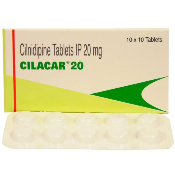 CILACAR 20MG TAB CALCIUM CHANNEL BLOCKERS CV Pharmacy