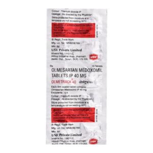 OLMETRACK 40MG TAB ANGIOTENSIN-II ANTAGONIST CV Pharmacy