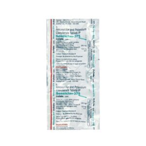 SENSICLAV 375 TAB ANTI-INFECTIVES CV Pharmacy