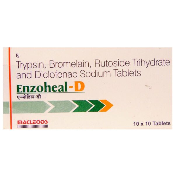 ENZOHEAL-D ANTI INFLAMMATORY ENZYMES CV Pharmacy