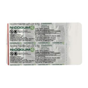 NICOGUM 4 Medicines CV Pharmacy