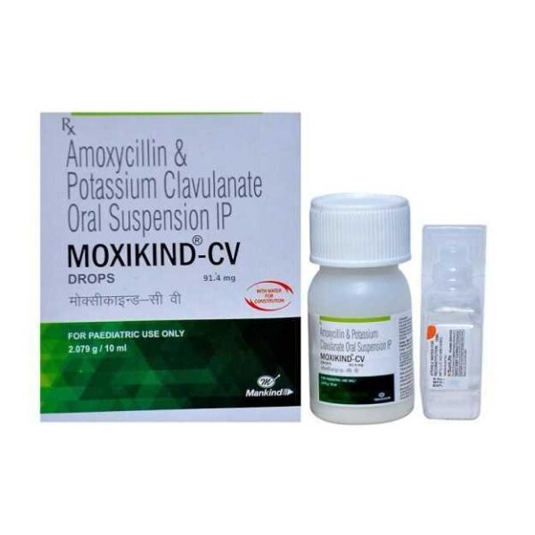 MOXIKIND-CV DROPS ANTI-INFECTIVES CV Pharmacy