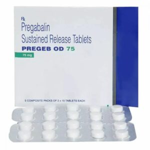 PREGEB OD 75 TAB Medicines CV Pharmacy