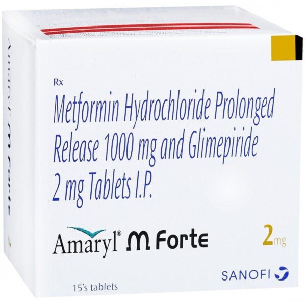 AMARYL M FORTE 2 TAB Medicines CV Pharmacy