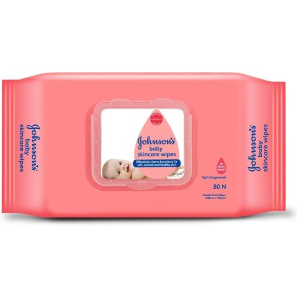 JJ BABY WIPES 80`S BABY CARE CV Pharmacy 2