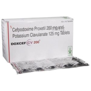 DOXCEF CV-200MG TAB ANTI-INFECTIVES CV Pharmacy