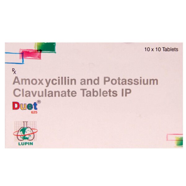 DUET 625 ANTI-INFECTIVES CV Pharmacy