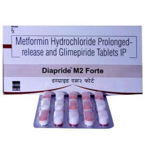 DIAPRIDE-M2 FORTE TAB ENDOCRINE CV Pharmacy