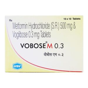 VOBOSE M 0.3 TAB Medicines CV Pharmacy