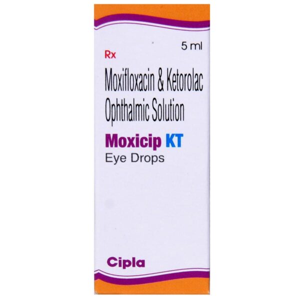 MOXICIP KT EYE DROP Medicines CV Pharmacy