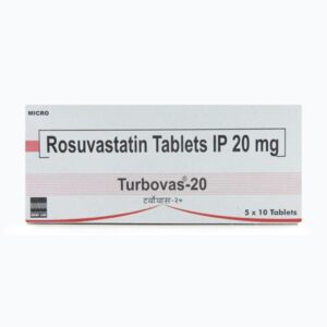 TURBOVAS 20MG ANTIHYPERLIPIDEMICS CV Pharmacy