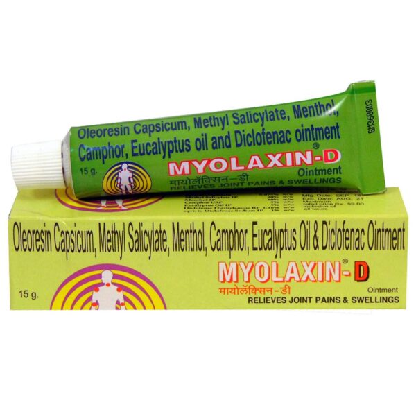 MYOLAXIN-D  15G OINT Medicines CV Pharmacy